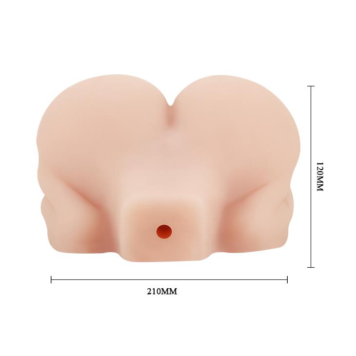 Masturbator wibrujący Baile z podwójnymi otworami - obrazek 9