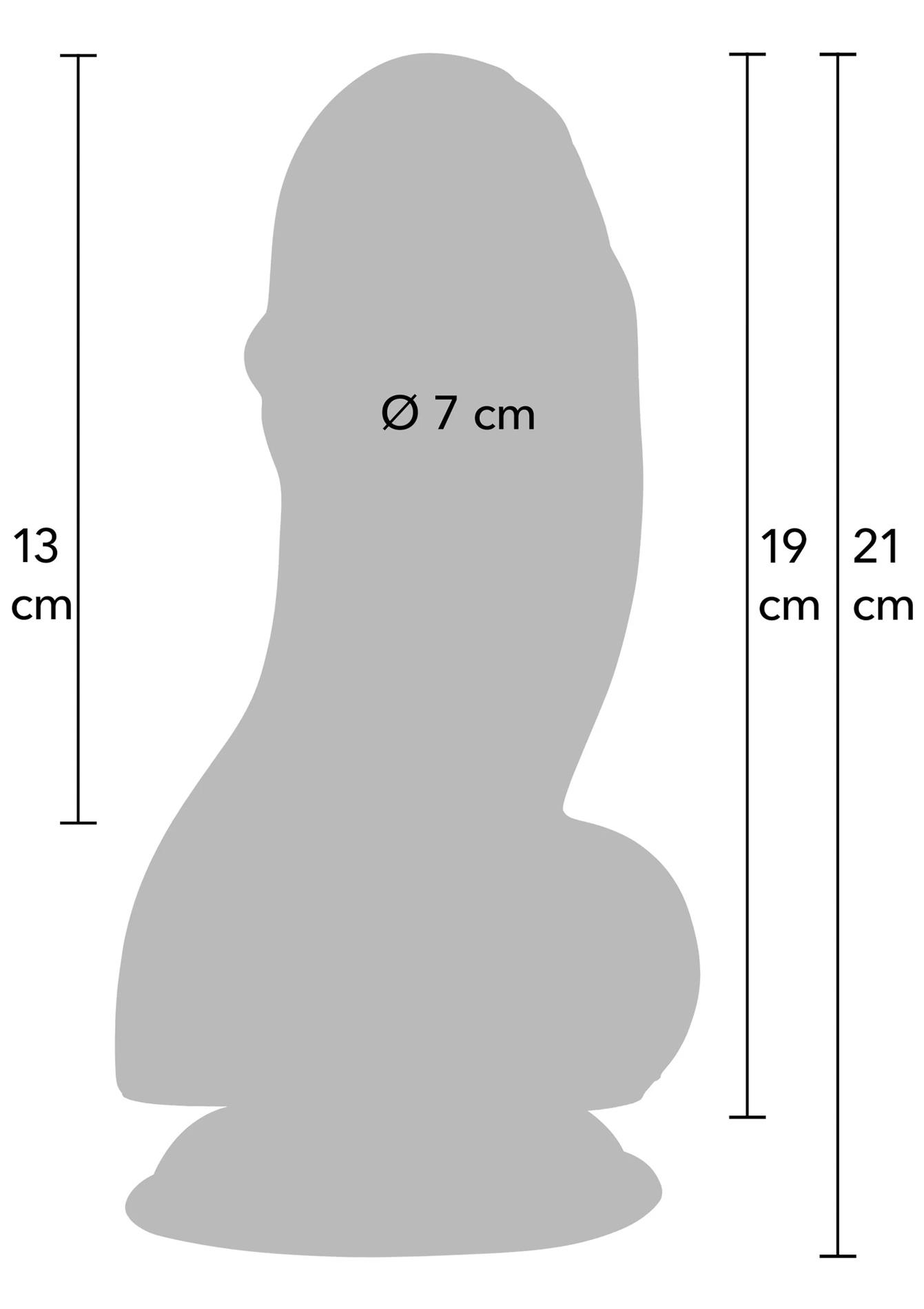 Dildo Fat Boys z przyssawką Hidden Desire PVC 19 cm - obrazek 9