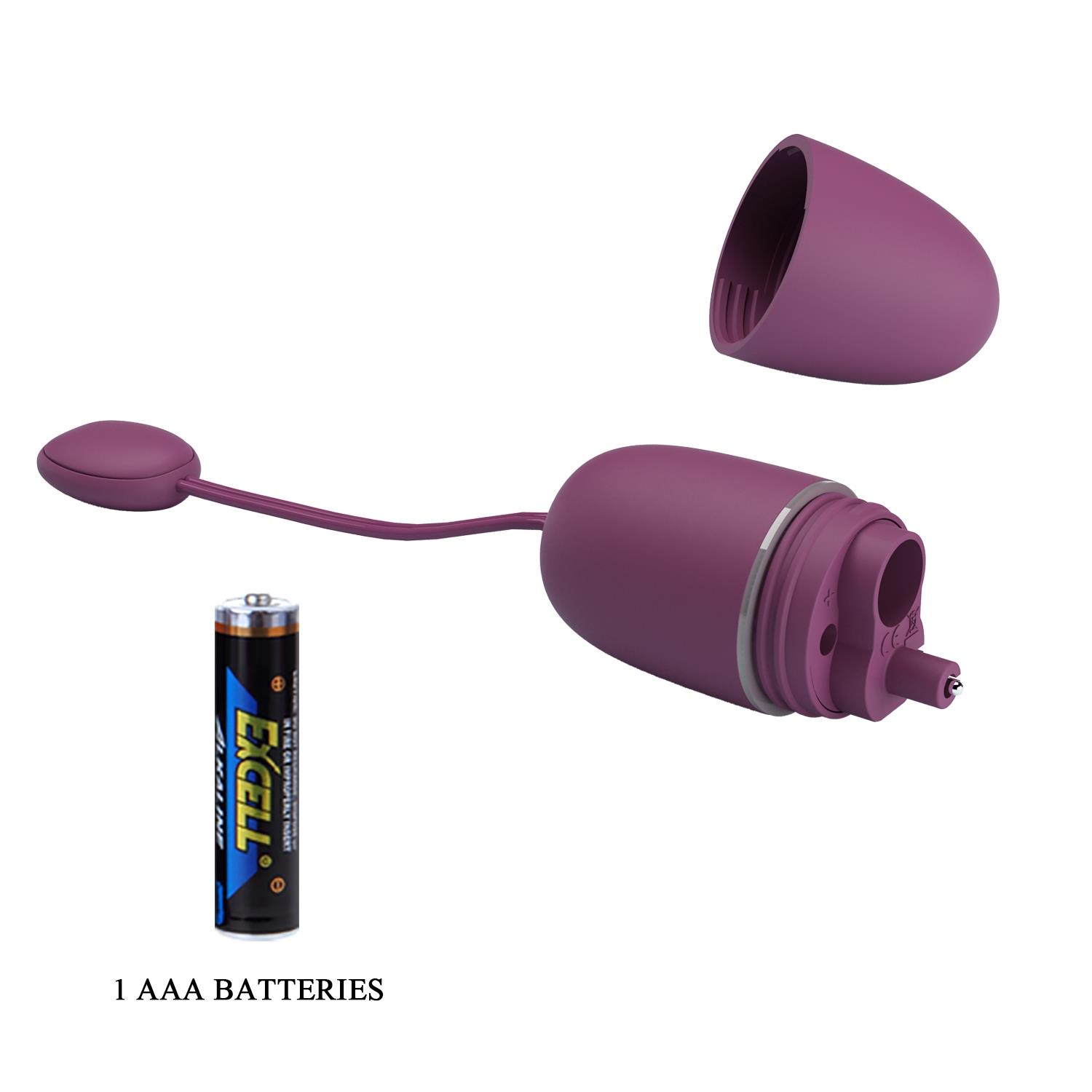 PRETTY LOVE - Nymph, 12 vibration functions Mobile APP Long-distance Control, ABS, 1 AAA battery - obrazek 9