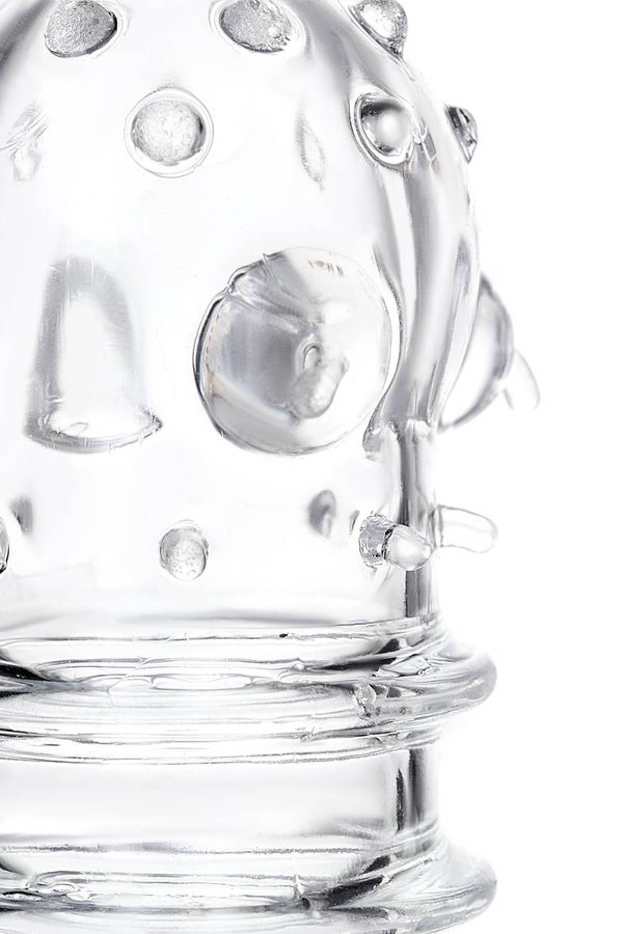 Osłona na penisa transparentna TPR A-Toys 15 cm - obrazek 7