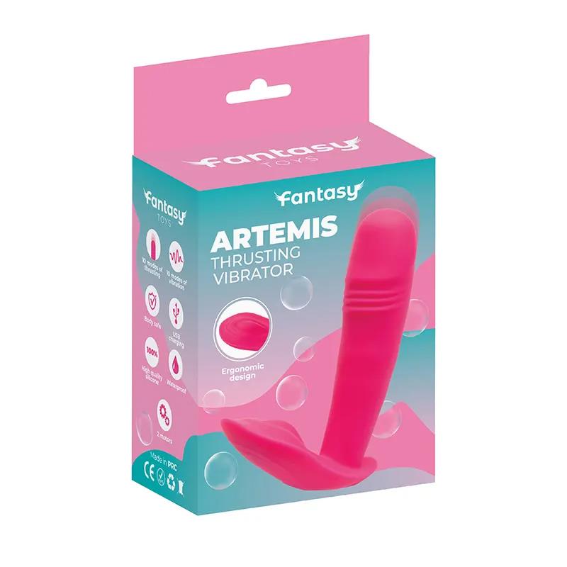 Wibrator z ruchami posuwistymi Artemis Fantasy silikonowy USB 12 cm - obrazek 8
