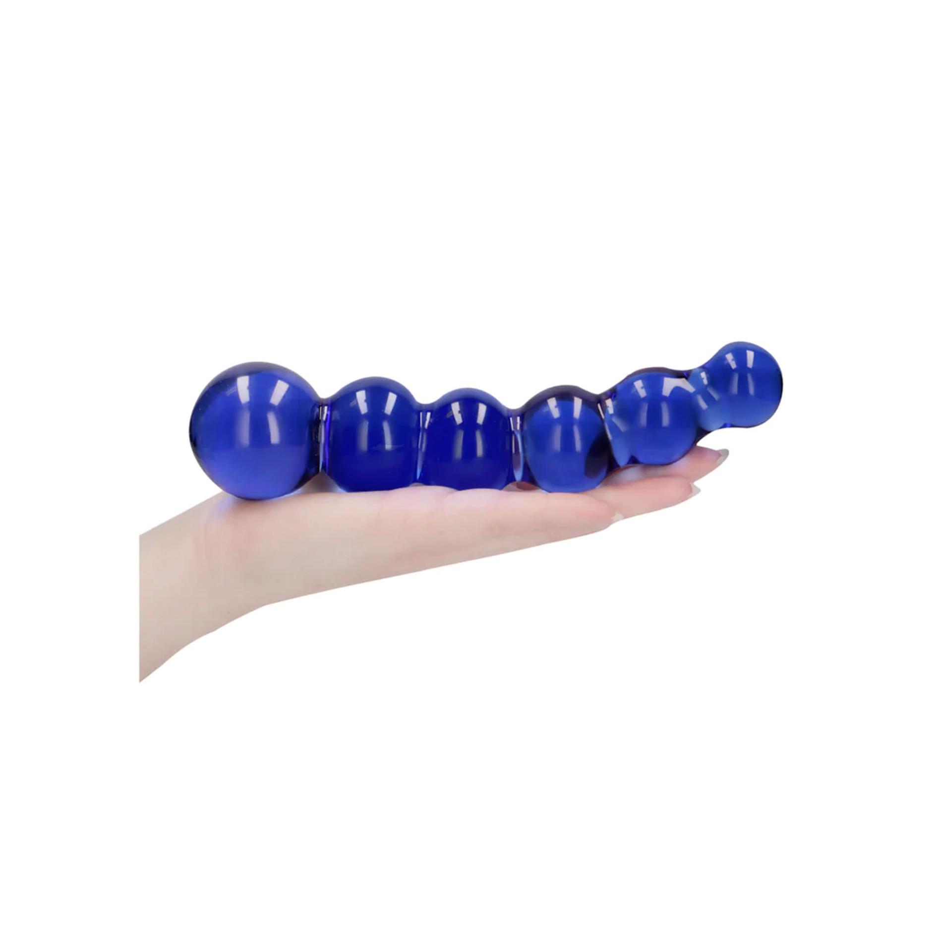 Dildo szklane Planets Chrystalino 18,5 cm - obrazek 8