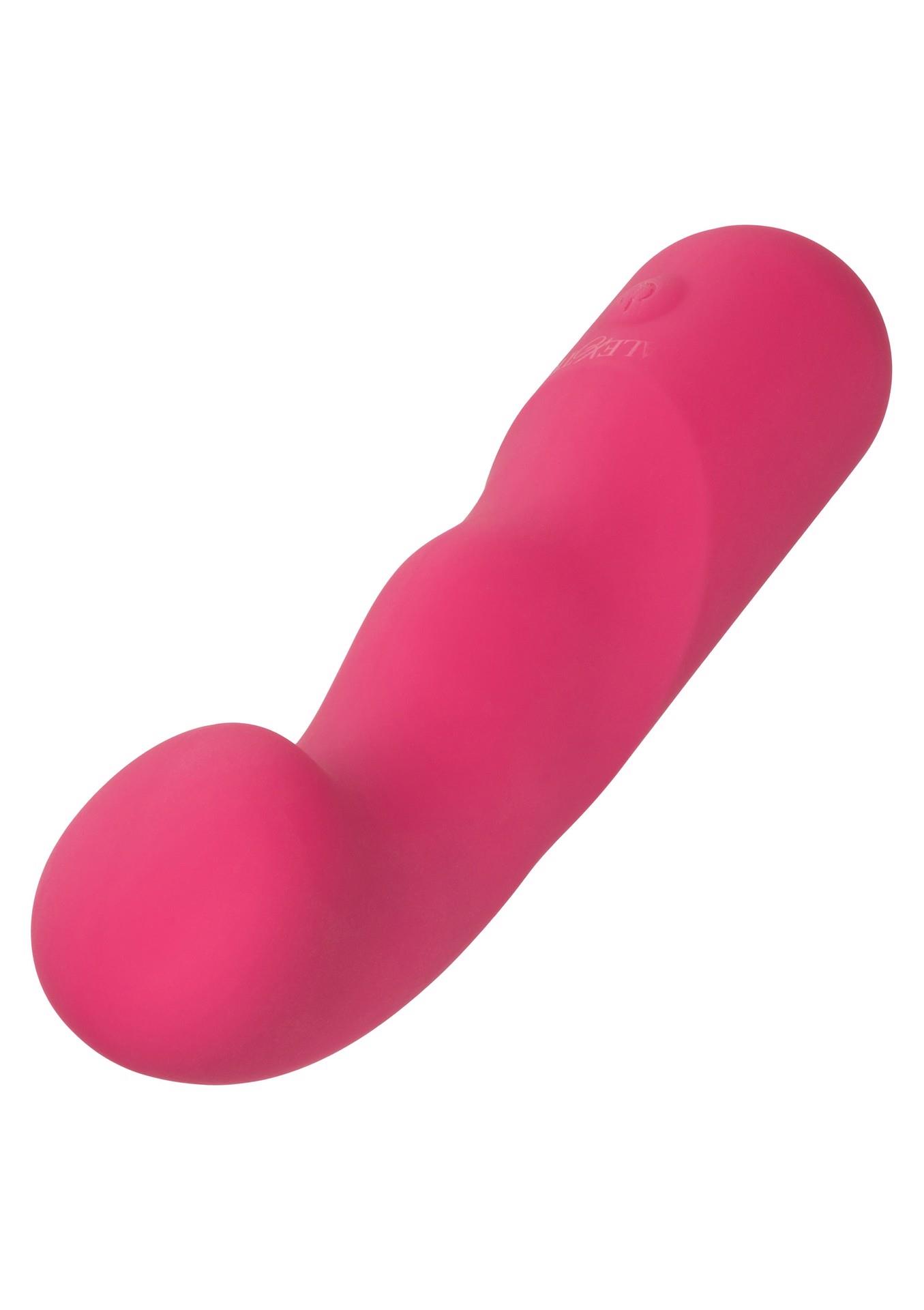 Wibrator silikonowy Pixies Curvy różowy USB 10,75 cm - obrazek 8