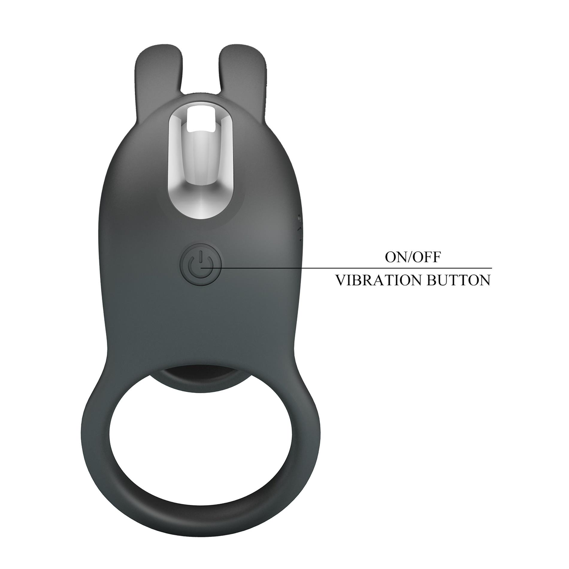 Nakładka wibrująca Pretty Love Matty silikonowa USB 4 cm - obrazek 9
