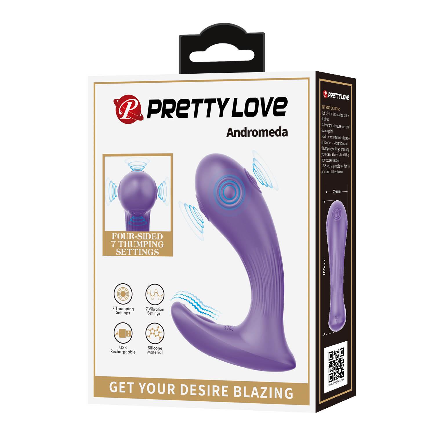 Wibrator silikonowy punktu G Pretty Love Andromeda - obrazek 11