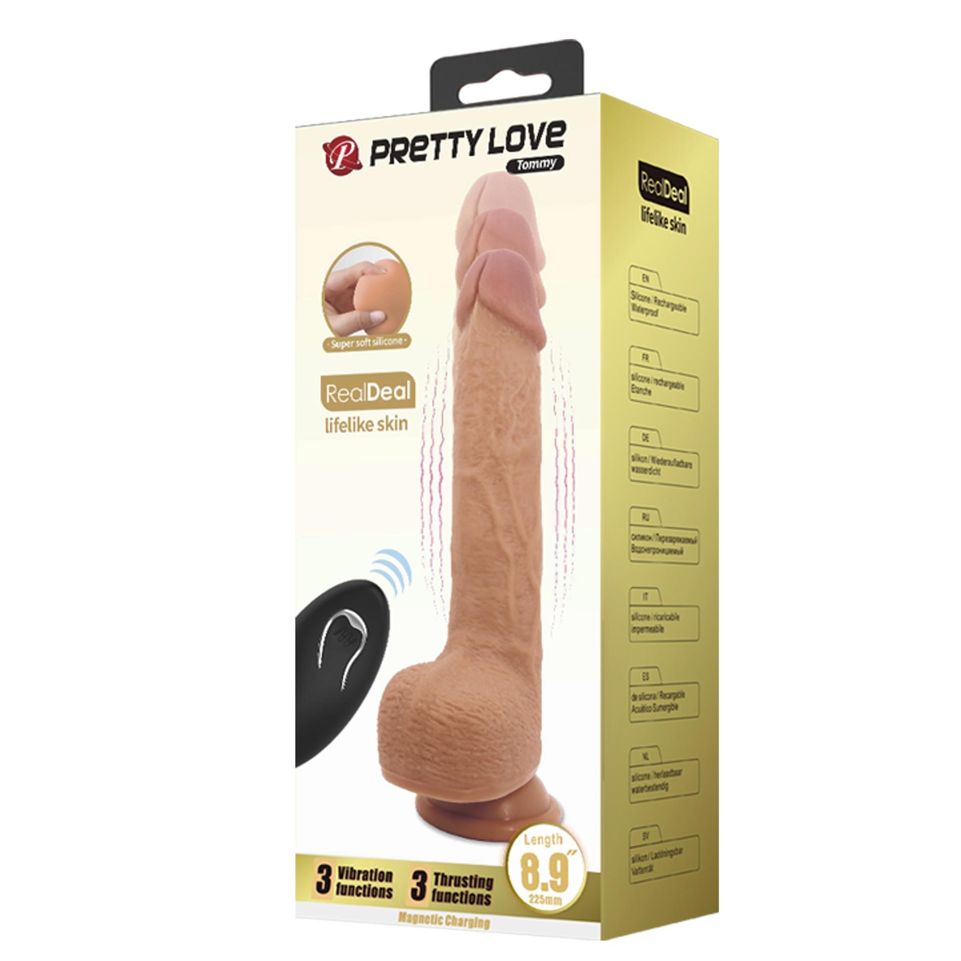 Pretty Love Tommy 23 cm Jasnobrązowy z Pilotem - obrazek 10