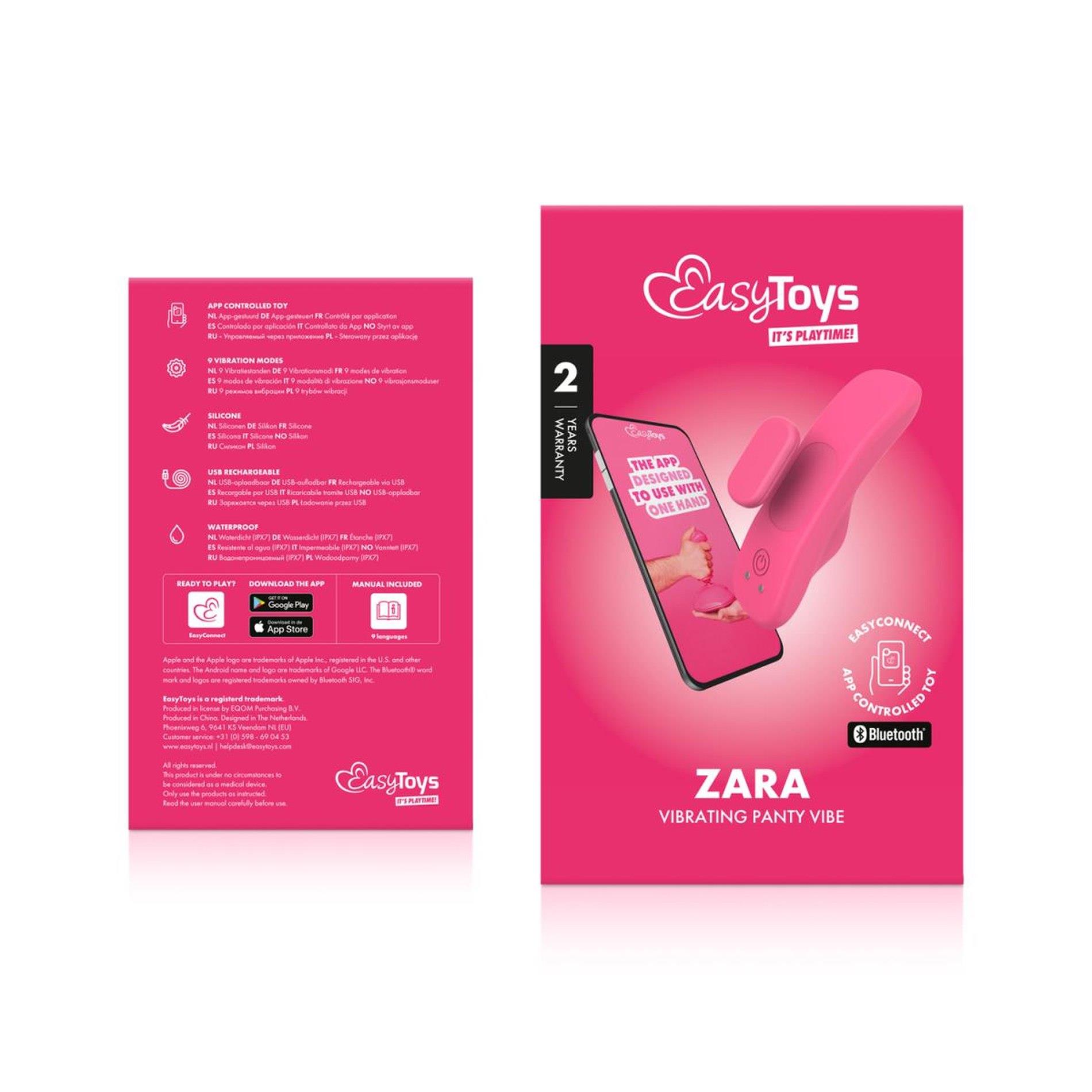 Wibrator do majtek Zara EasyConnect sterowany aplikacją - obrazek 10