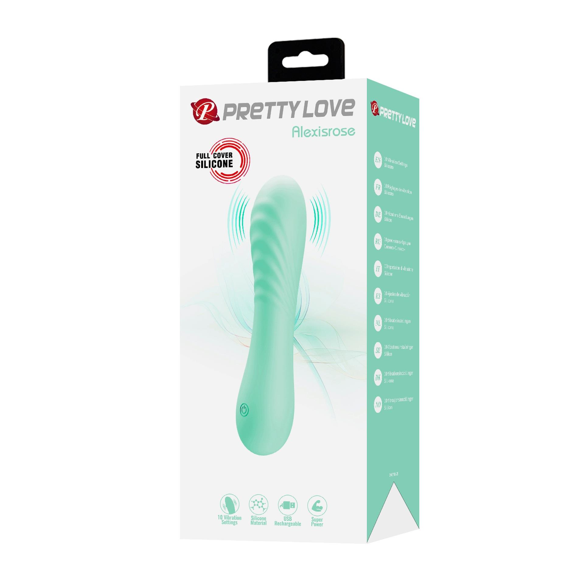 Wibrator silikonowy Pretty Love Alexisrose 10 funkcji wibracji - obrazek 10
