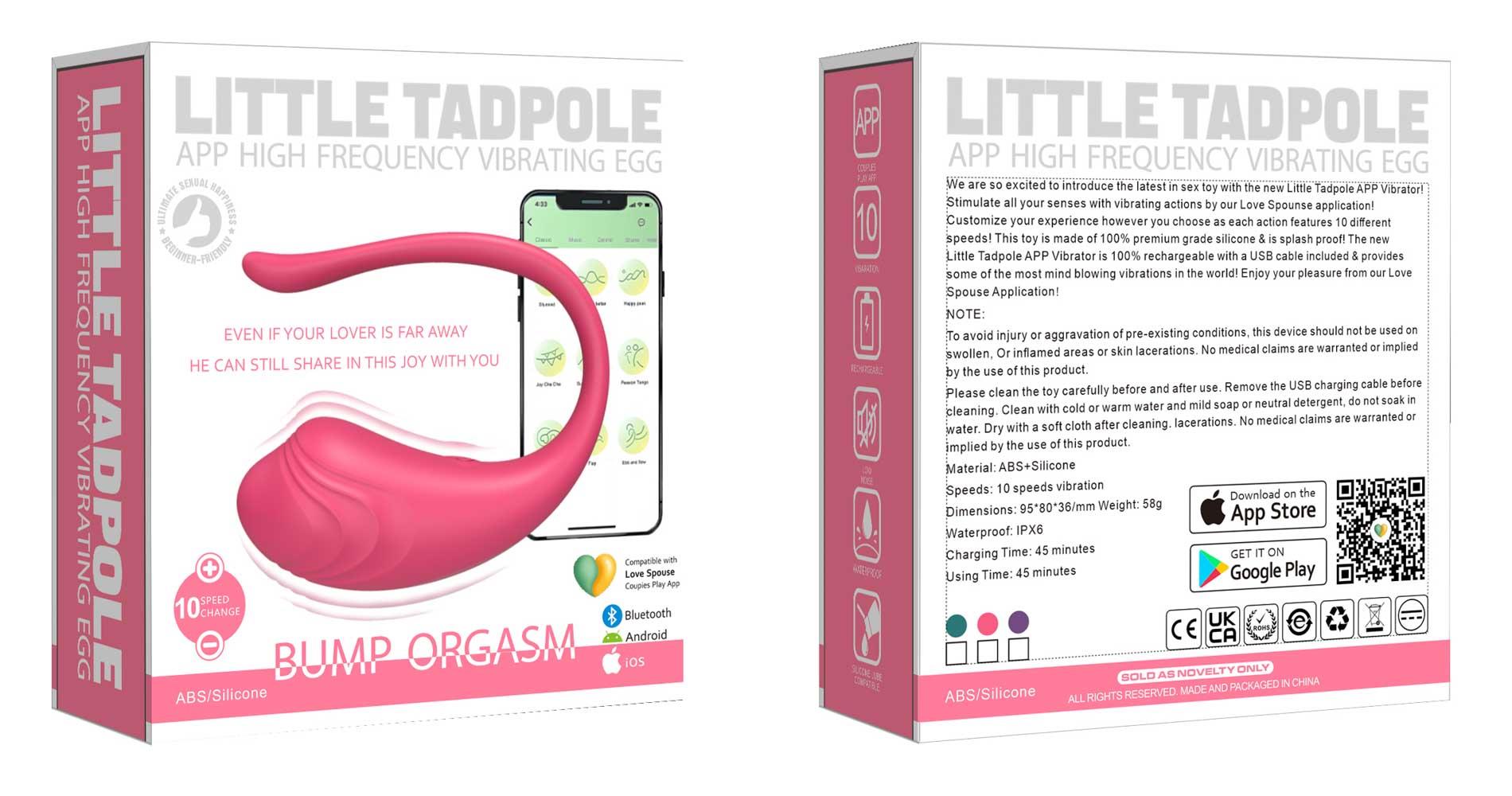 Jajeczko wibrujące App Love Egg zielone z aplikacją - obrazek 13