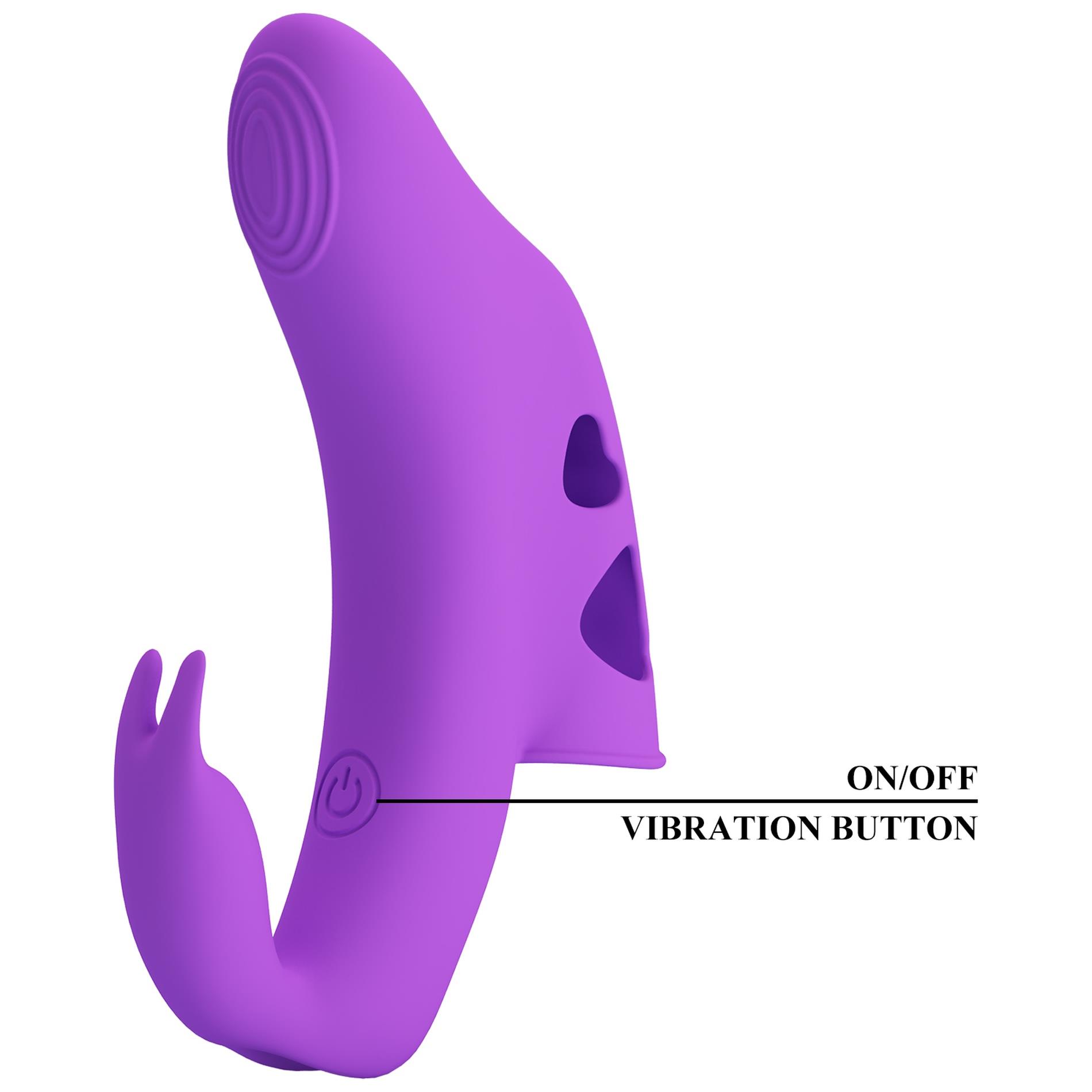 Wibrator palcowy Yenna Honey Finger Pretty Love 10 wibracji - obrazek 13