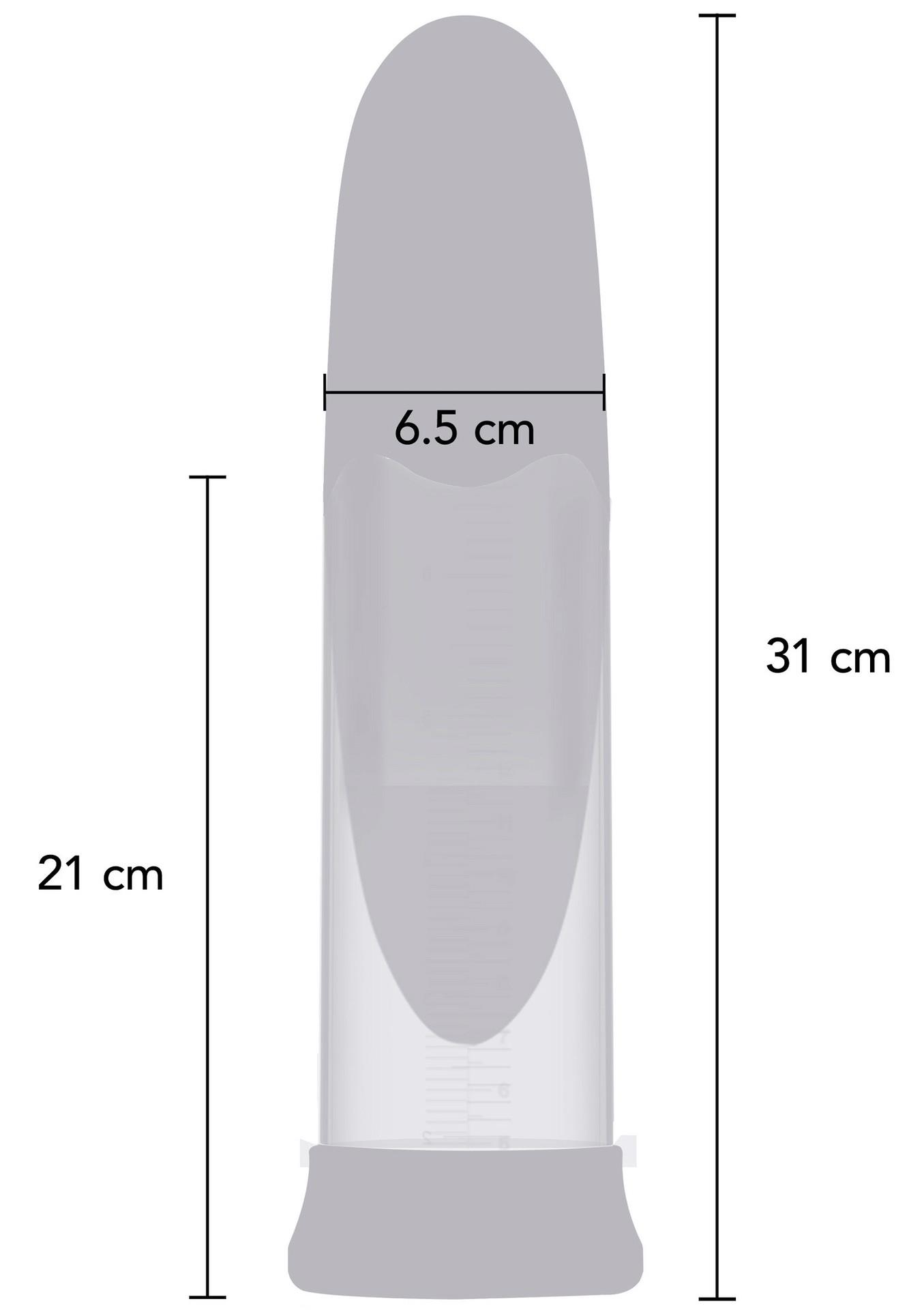Pompka automatyczna Hidden Desire Fusion X wodoodporna 30,5 cm - obrazek 17