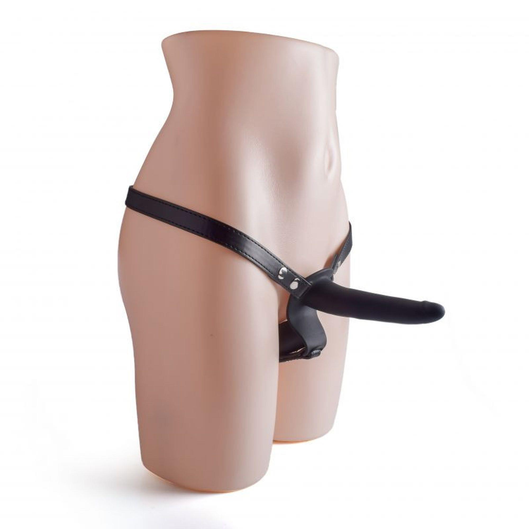 Podwójny strap on Toyz4lovers czarny - obrazek 4