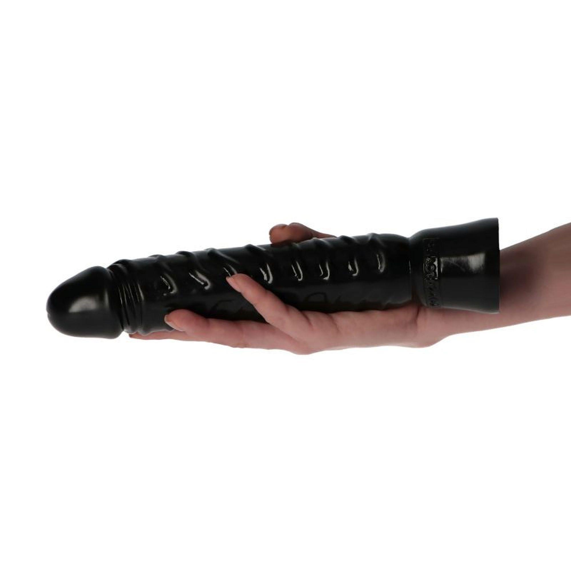 Dildo realistyczne Italian Cock Toyz4lovers czarny 21,5 cm - obrazek 6