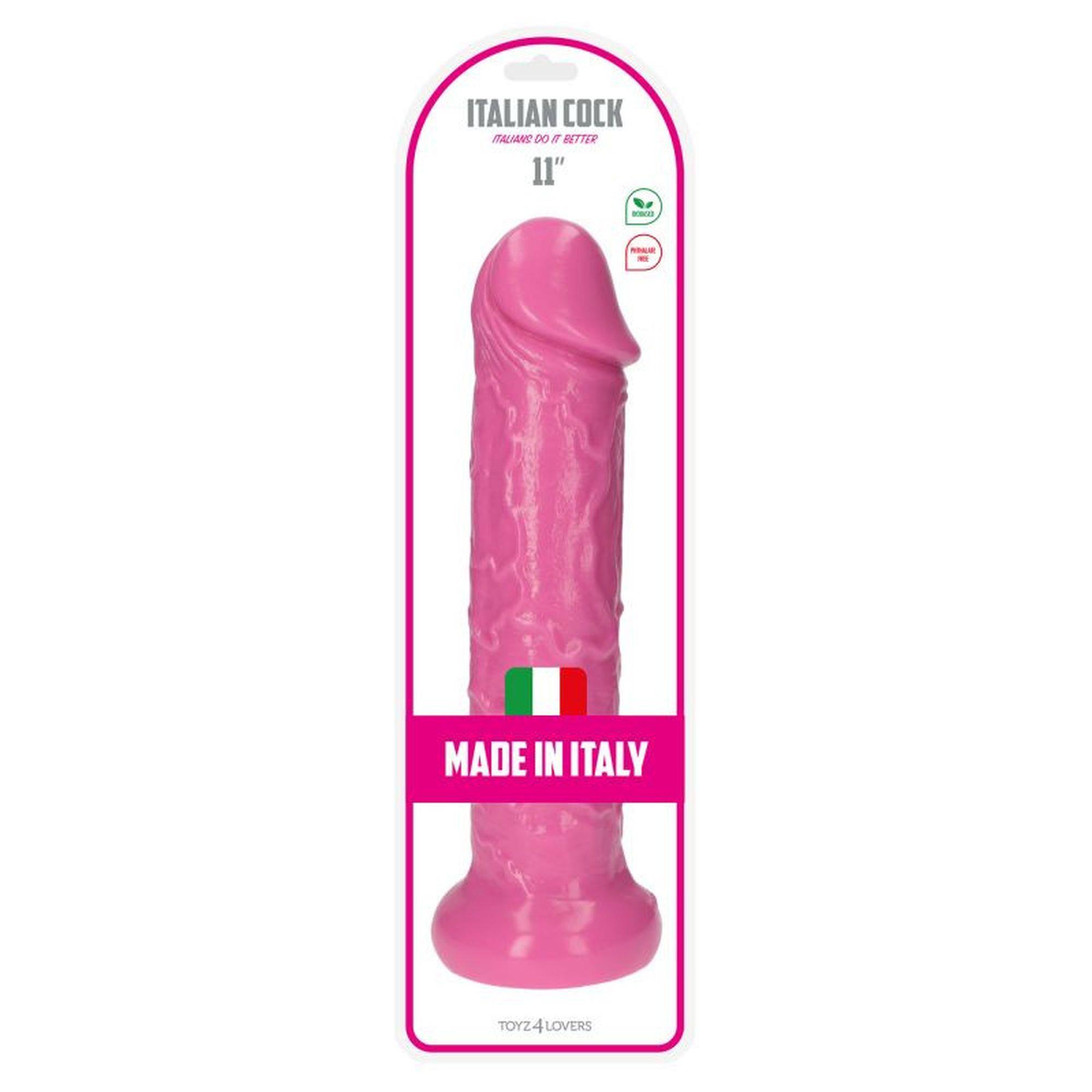 Dildo realistyczne Ercole Toyz4lovers różowe 28 5 cm - obrazek 6