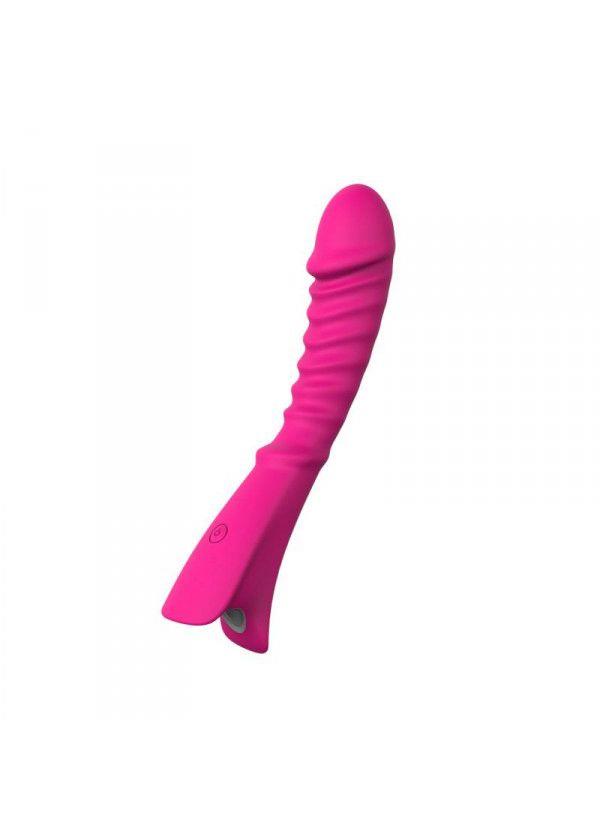 Wibrator Elys Roundish Plot Real Wave różowy USB - obrazek 3