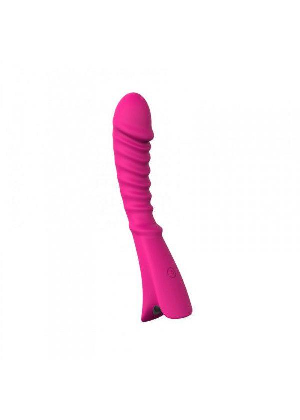Wibrator Elys Roundish Plot Real Wave różowy USB - obrazek 4
