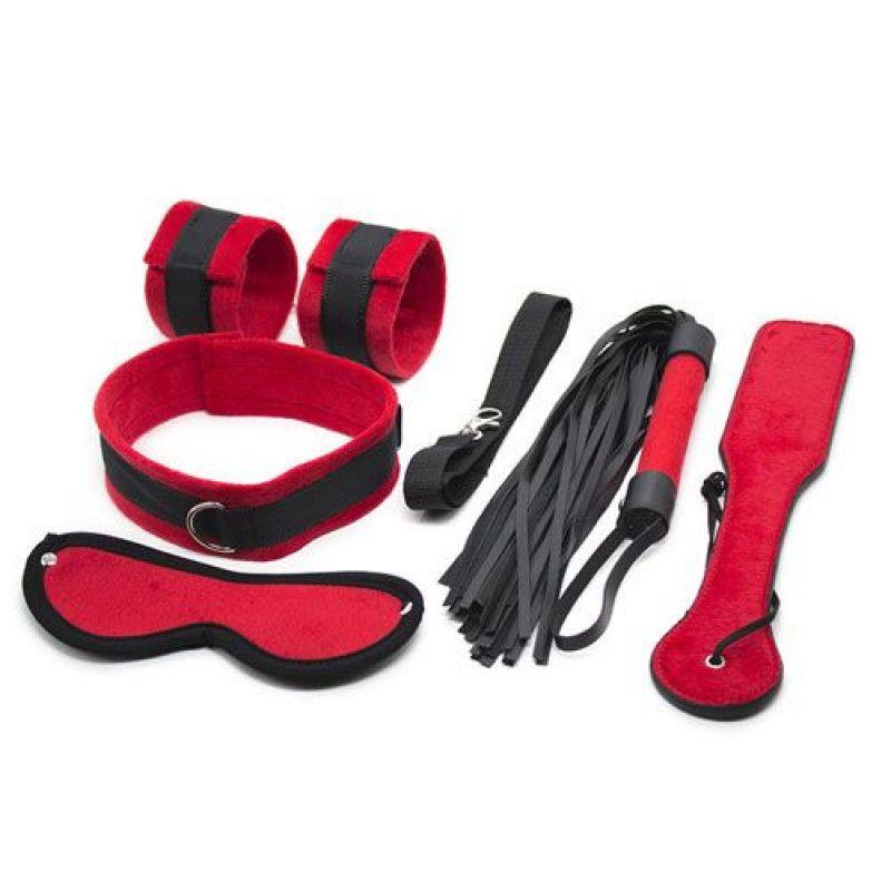 Zestaw bondage czerwono czarny Toyz4Lovers - obrazek 5