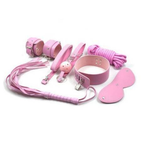 Zestaw bondage Toyz4lovers różowy