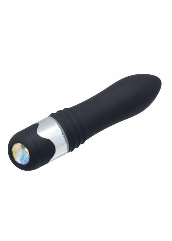 Wibrator smukły z dużym diamentem Toyz4lovers 16 cm wodoodporny - obrazek 3