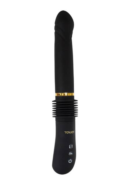 Wibrator pchający Magnum Opus ToyJoy czarny 31 cm USB