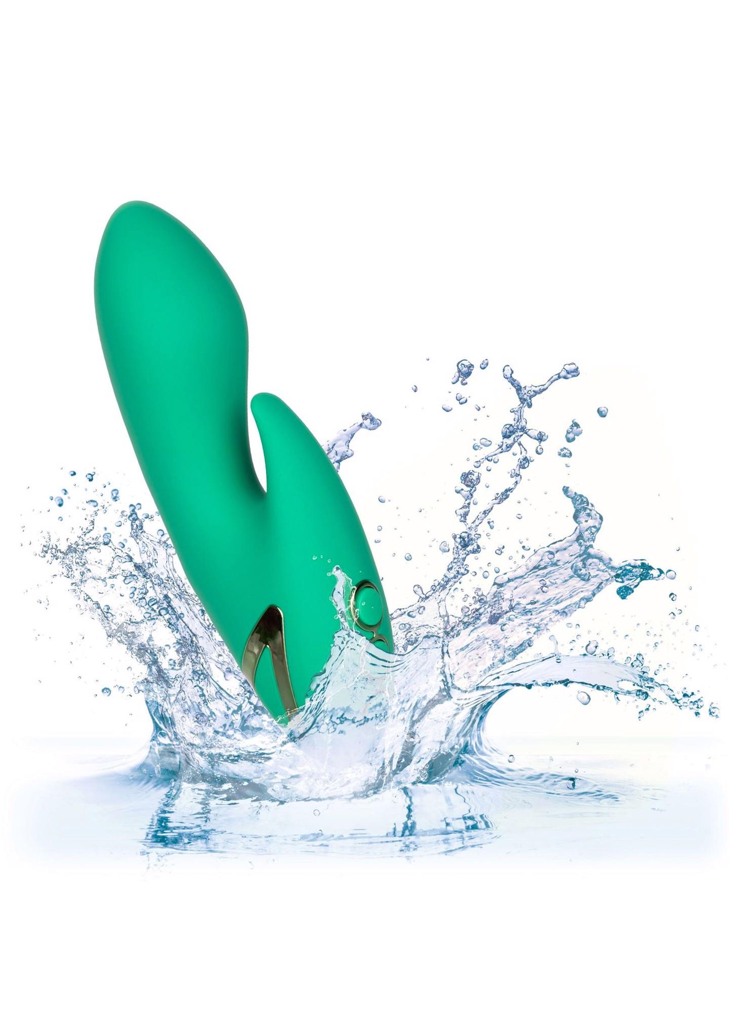 Wibrator silikonowy Calexotics Sierra Sensation zielony 10 funkcji - obrazek 8