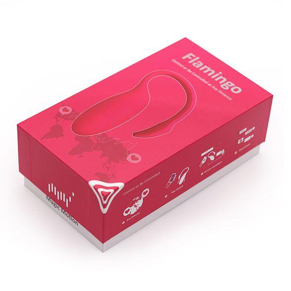 Wibrator punkt G Flamingo Magic Motion sterowany aplikacją silikonowy 7cm - obrazek 5