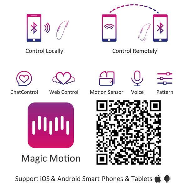 Wibrator Magic Motion Candy różowy z aplikacją Bluetooth - obrazek 7