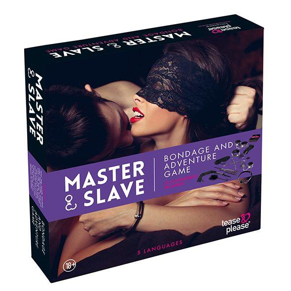 Gra erotyczna Master & Slave fioletowa Tease & Please