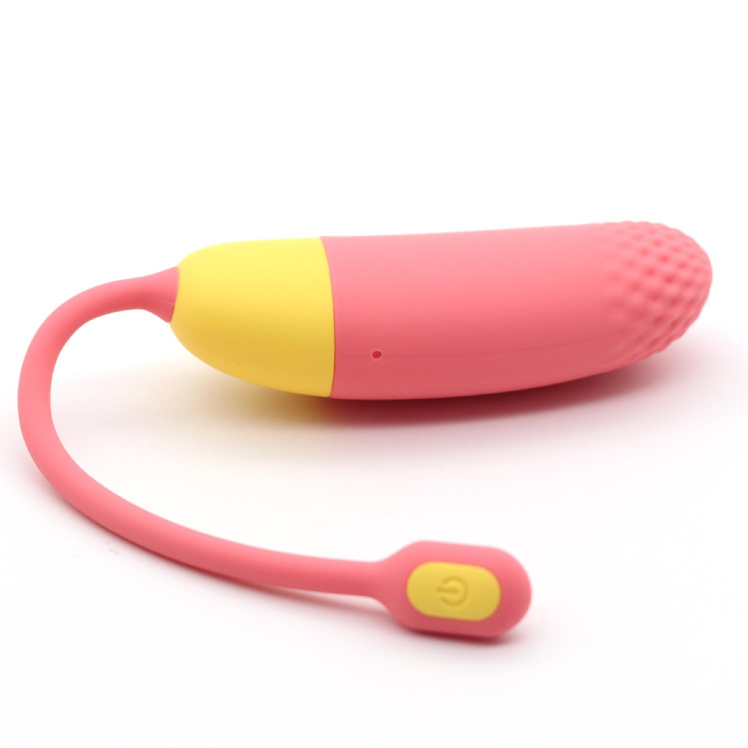 Wibrujące jajko Vini sterowane aplikacją Magic Motion pomarańczowe USB