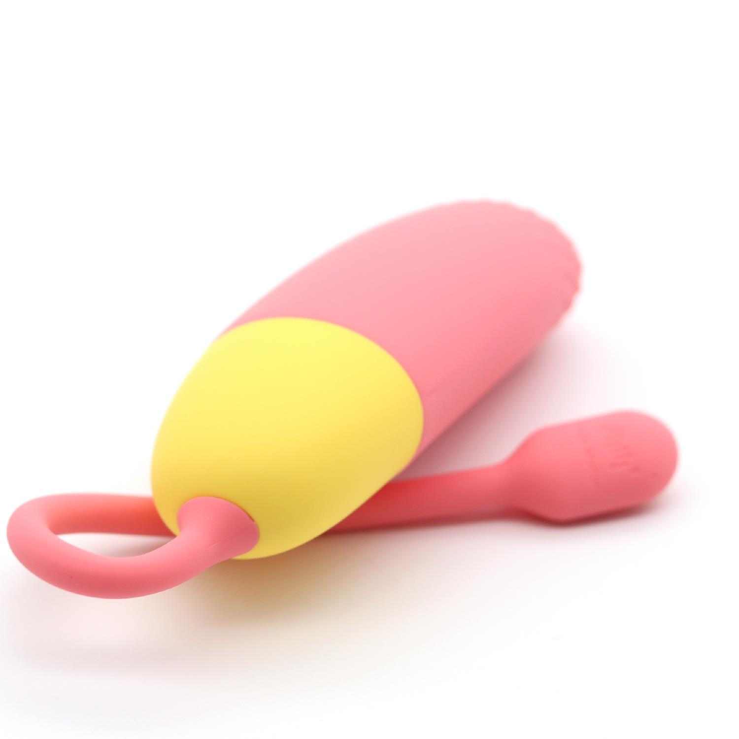 Wibrujące jajko Vini sterowane aplikacją Magic Motion pomarańczowe USB - obrazek 2