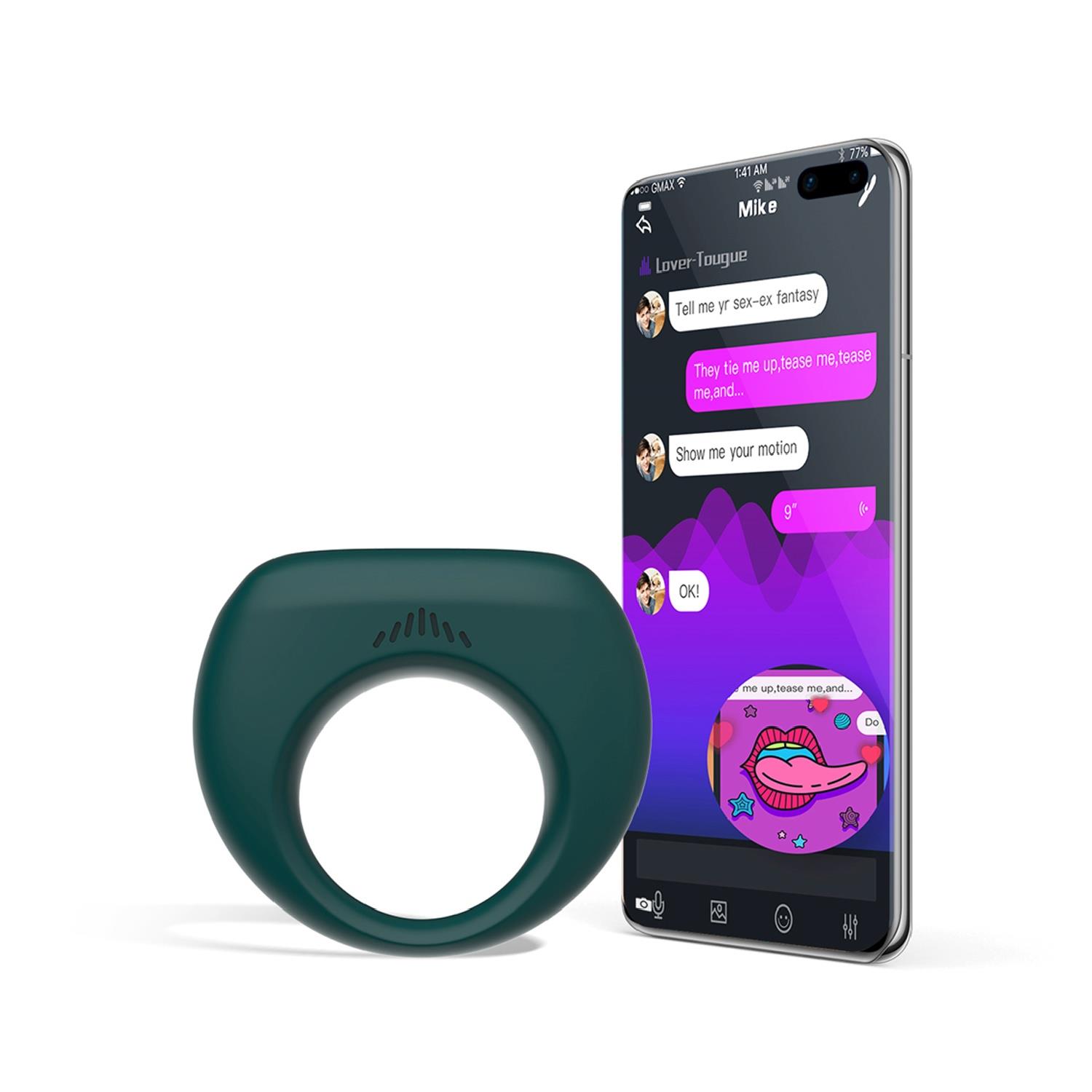 Pierścień wibrujący Magic Motion Dante II z aplikacją USB