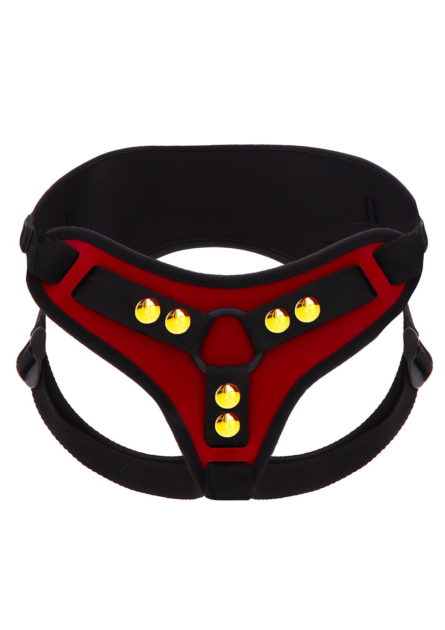Uprząż do strap on Taboom Deluxe czerwona