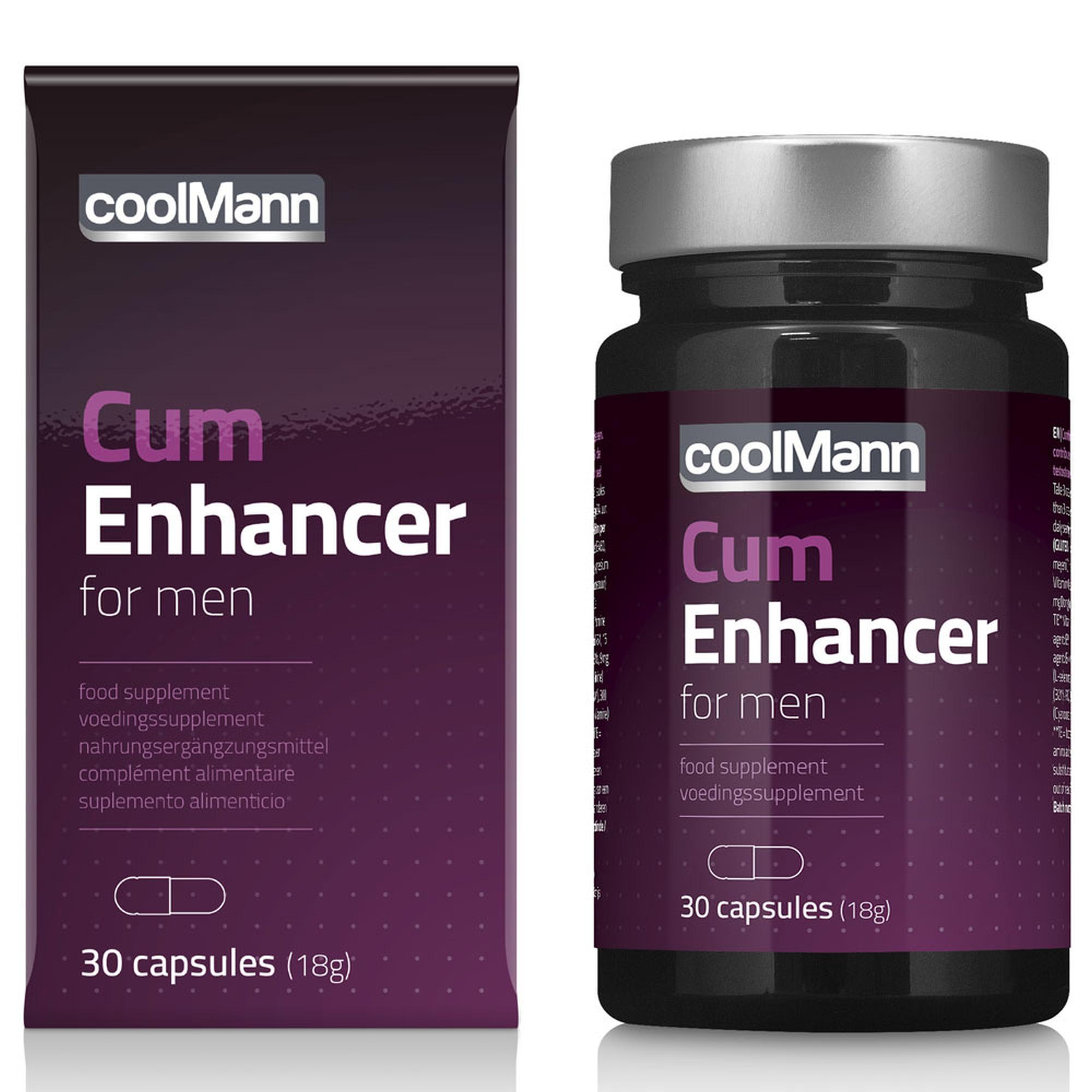 Suplement diety CoolMann Cum Enhancer 30 kapsułek - obrazek 2