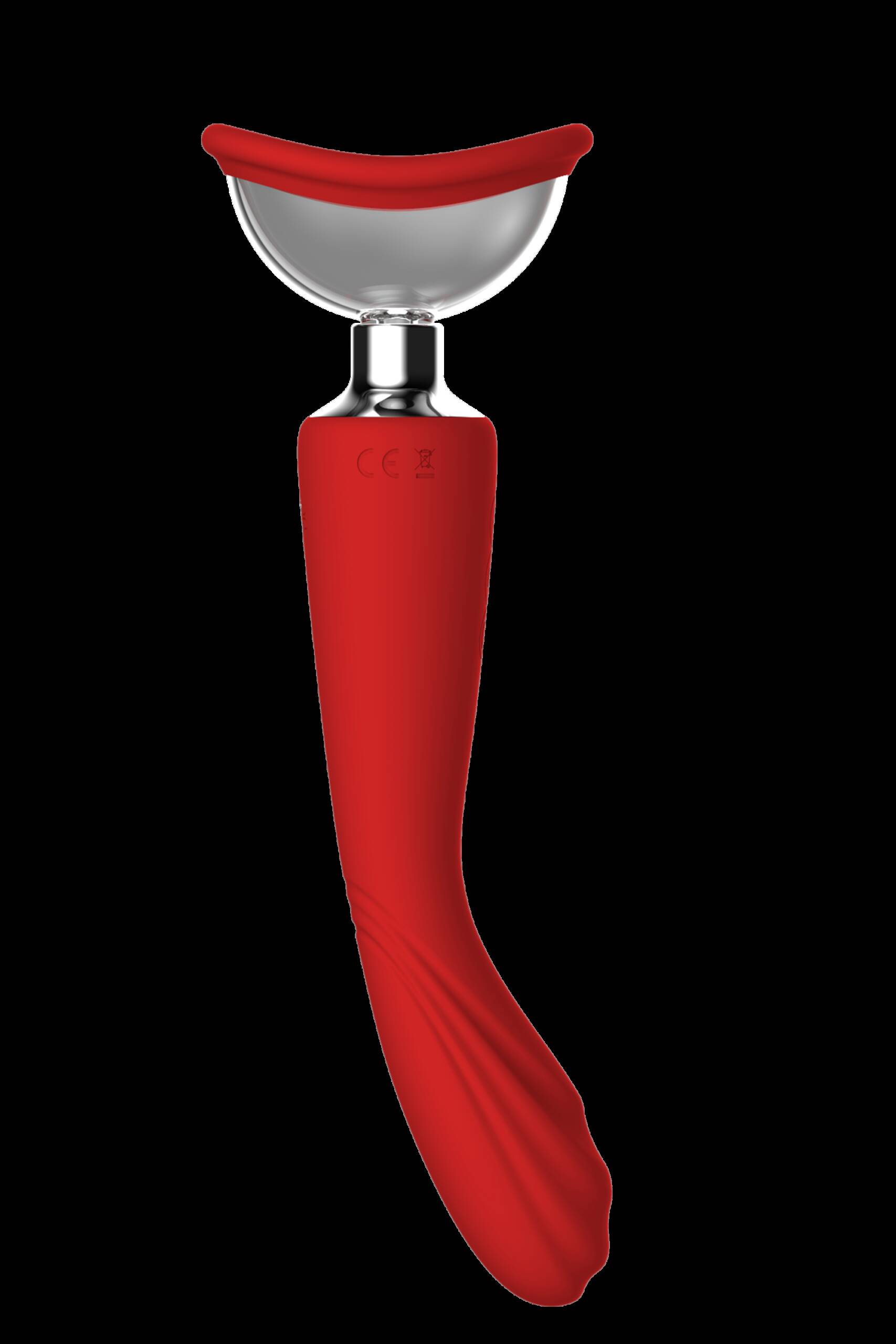 Pompka ssąca Dream Toys Red Revolution Georgia z wibratorem - obrazek 20