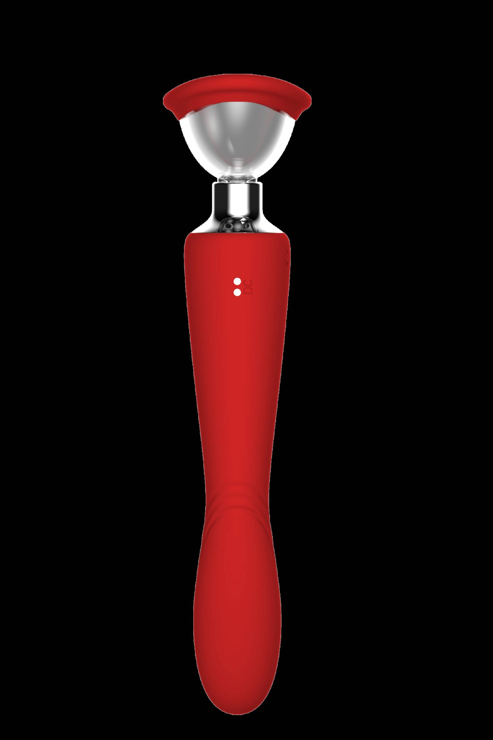 Pompka ssąca Dream Toys Red Revolution Georgia z wibratorem - obrazek 21
