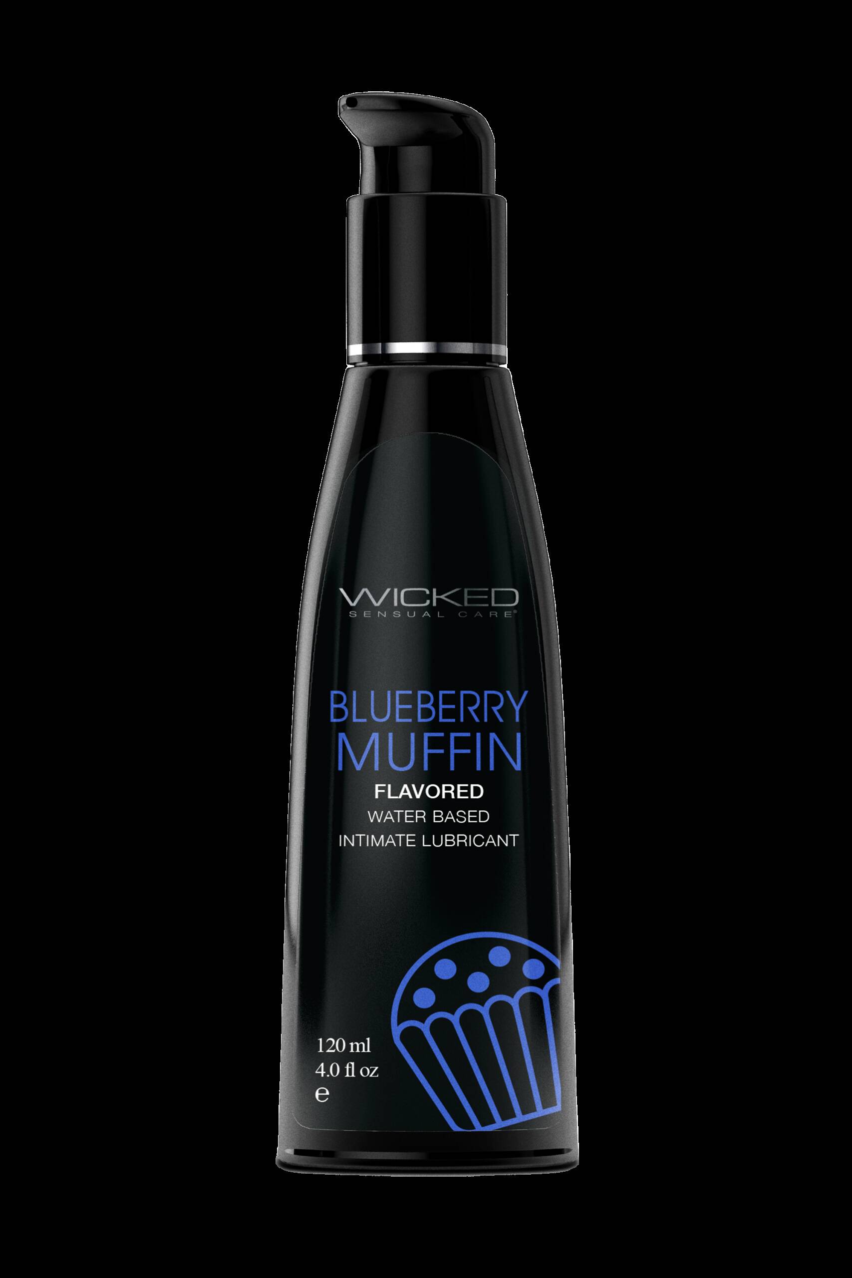 Lubrykant na bazie wody Wicked Muffinka Jagodowa 120 ml - obrazek 3