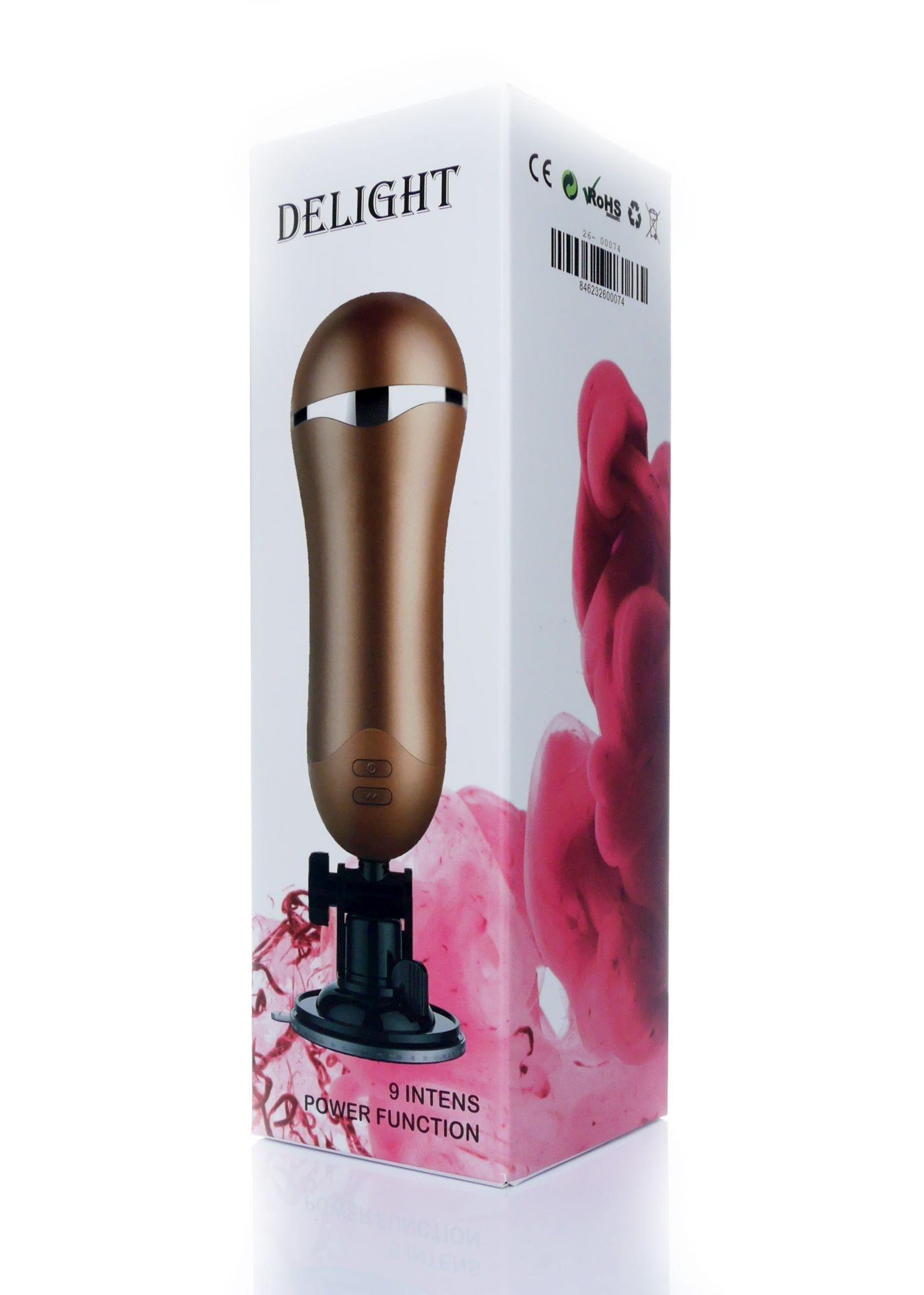 Masturbator wagina Delight 9 funkcji USB 28 cm - obrazek 2