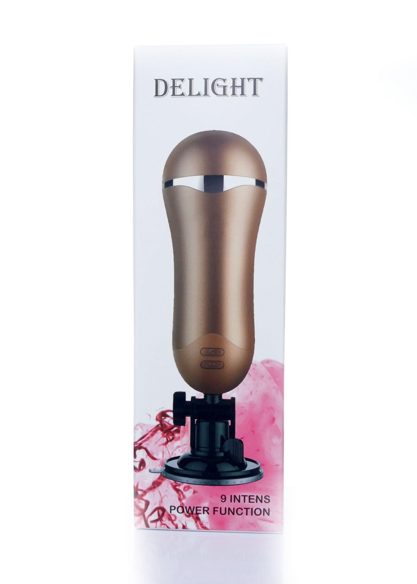 Masturbator wagina Delight 9 funkcji USB 28 cm - obrazek 5