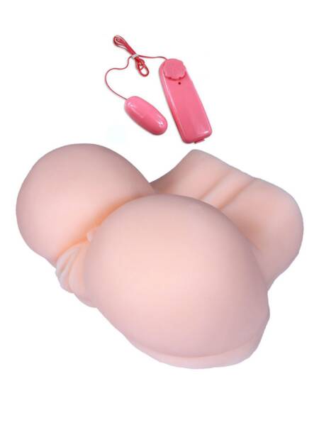 Masturbator wibrujący realistyczna wagina i dupa XXL B-Series Lyla 27 cm