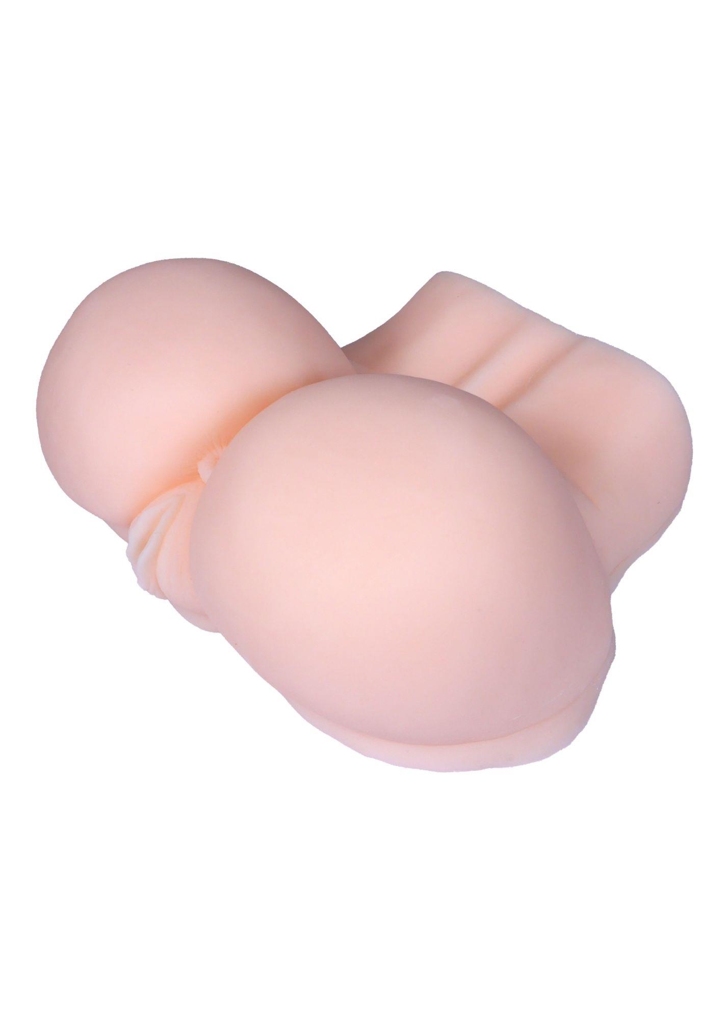 Masturbator wibrujący realistyczna wagina i dupa XXL B-Series Lyla 27 cm - obrazek 5
