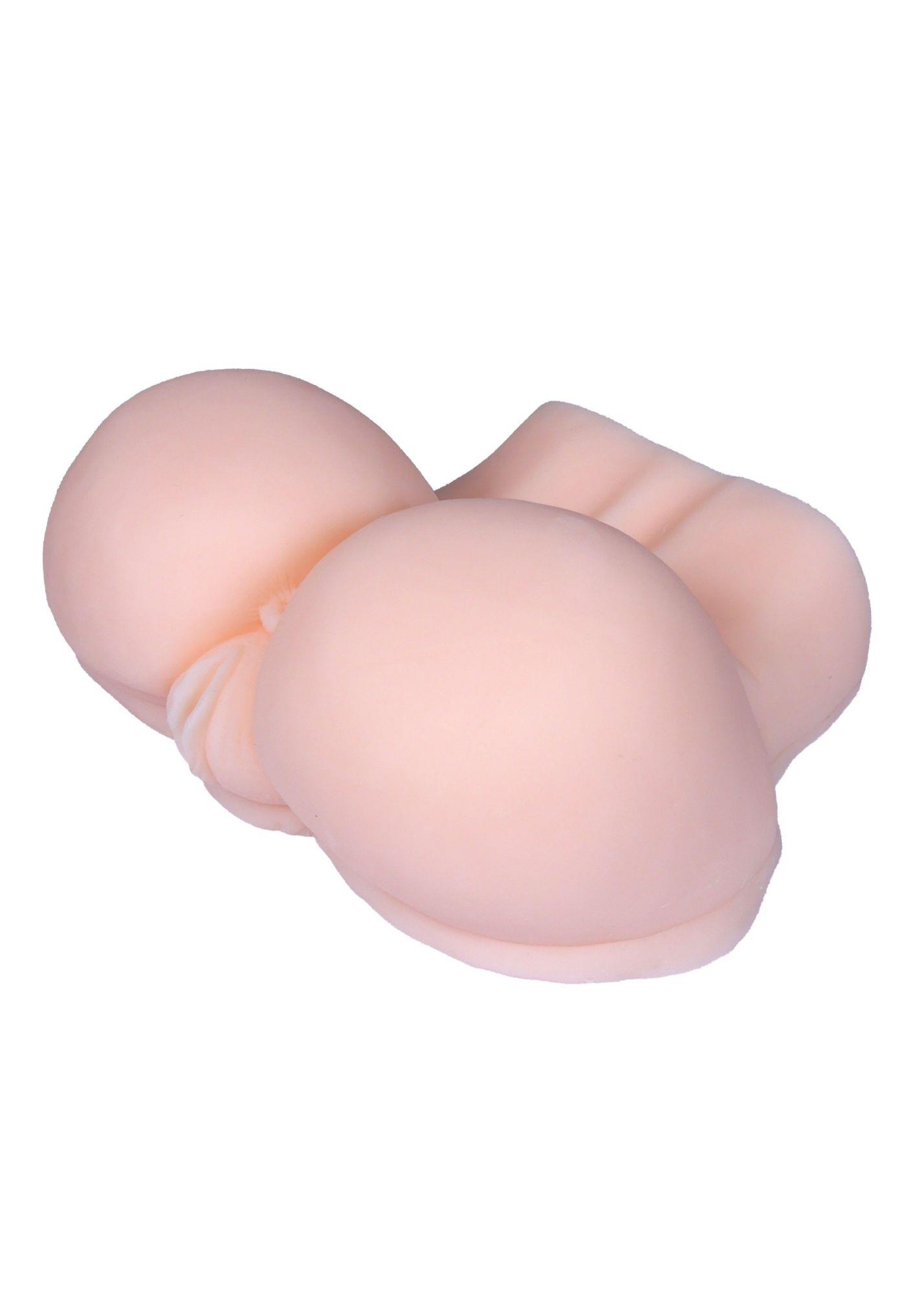 Masturbator wibrujący realistyczna wagina i dupa XXL B-Series Lyla 27 cm - obrazek 6