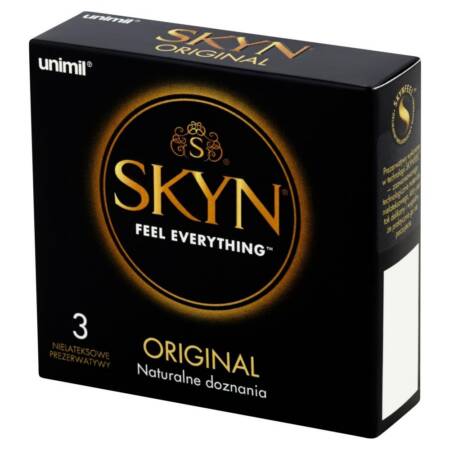 Prezerwatywy nielateksowe Skyn Original 3 sztuki