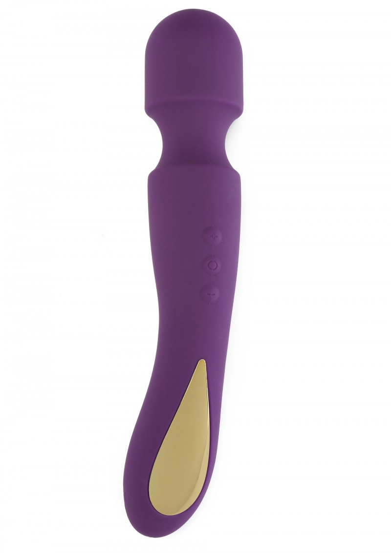 Masażer silikonowy Zenith ToyJoy fioletowy USB 23 cm - obrazek 4