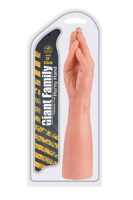 Dildo dłoń gigantyczna NMC cieliste 33 cm