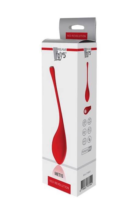 Kulki wibrujące Metis Dream Toys silikonowe USB 19 cm