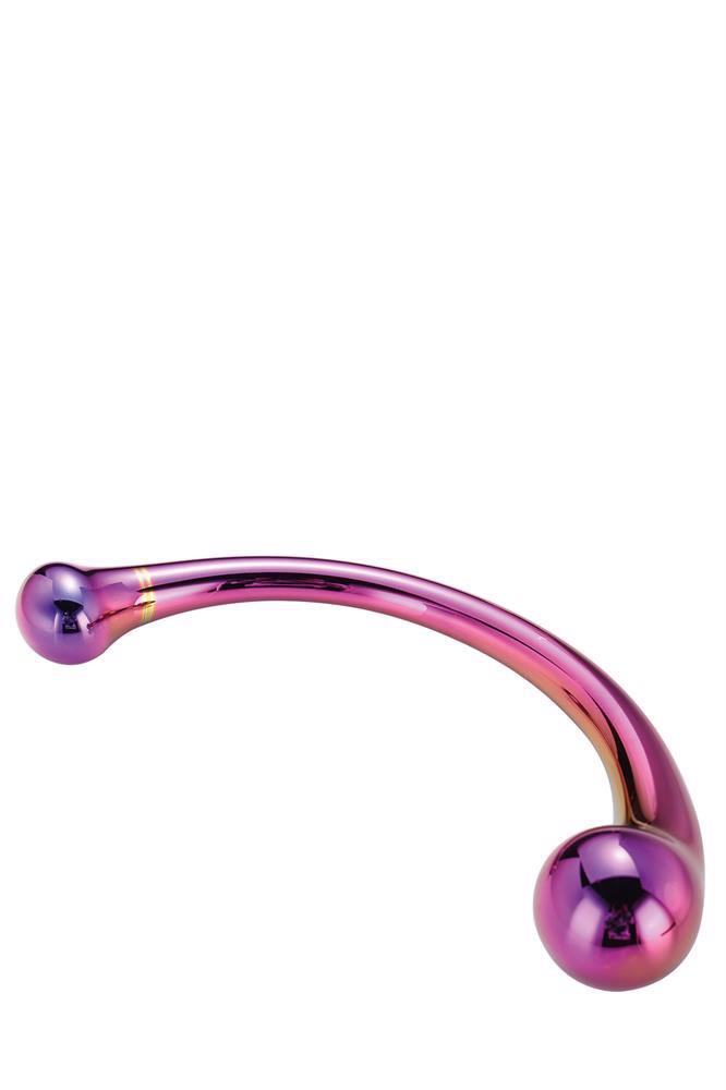 Dildo szklane zakrzywione Glamour Dream Toys 17 cm - obrazek 5