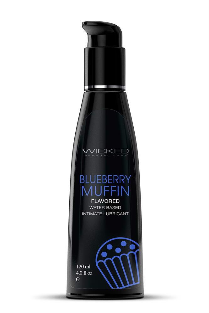 Lubrykant na bazie wody Wicked Muffinka Jagodowa 120 ml - obrazek 2