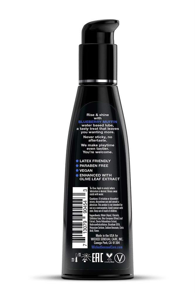 Lubrykant na bazie wody Wicked Muffinka Jagodowa 120 ml - obrazek 4