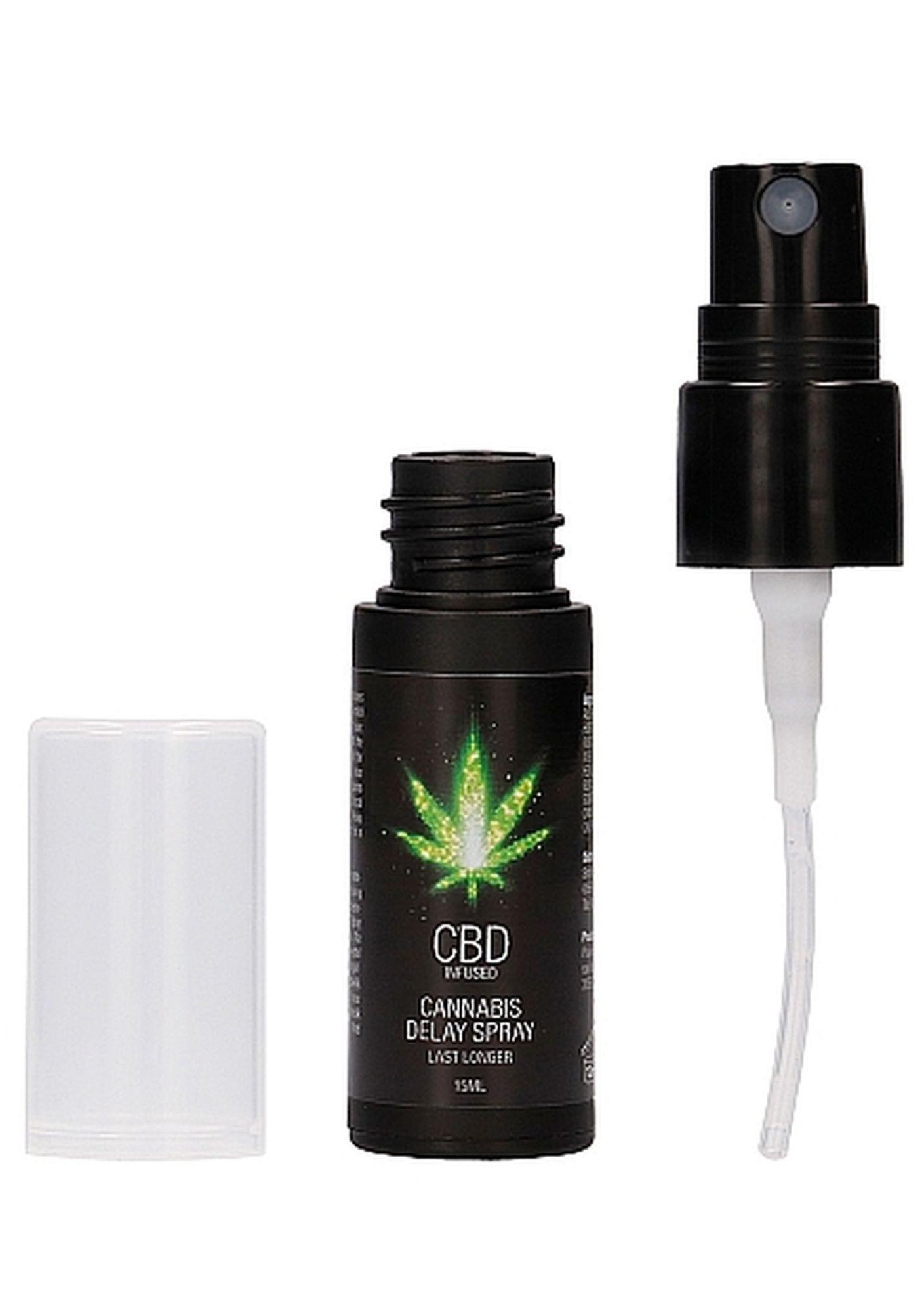 Spray opóźniający CBD Cannabis Pharmquests 15 ml - obrazek 3