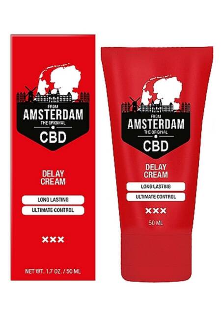 Krem opóźniający z CBD Original z Amsterdamu Pharmquests 50 ml